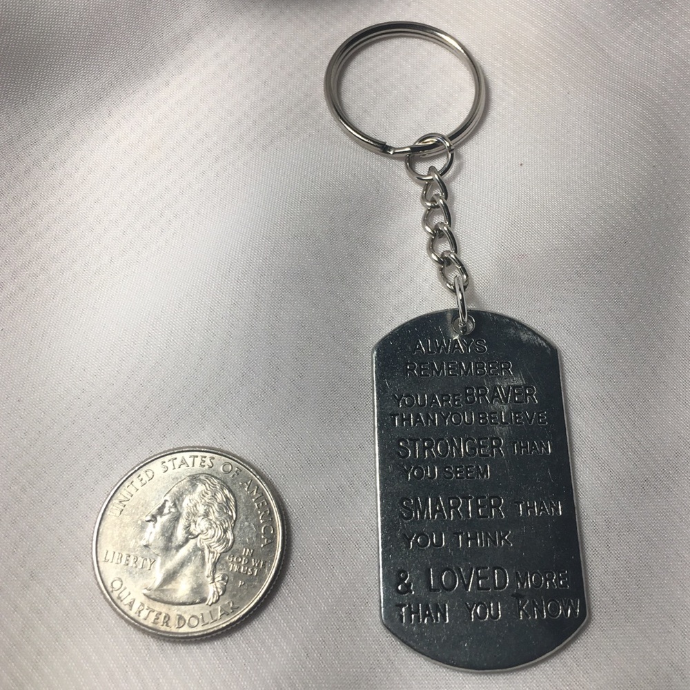 Cute Quote Keychain - Picture 4 of 4